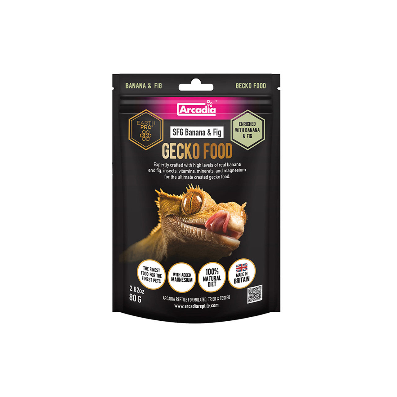 Arcadia Crested Gecko Diet - SFG Banana & Fig (2.82oz/80g)