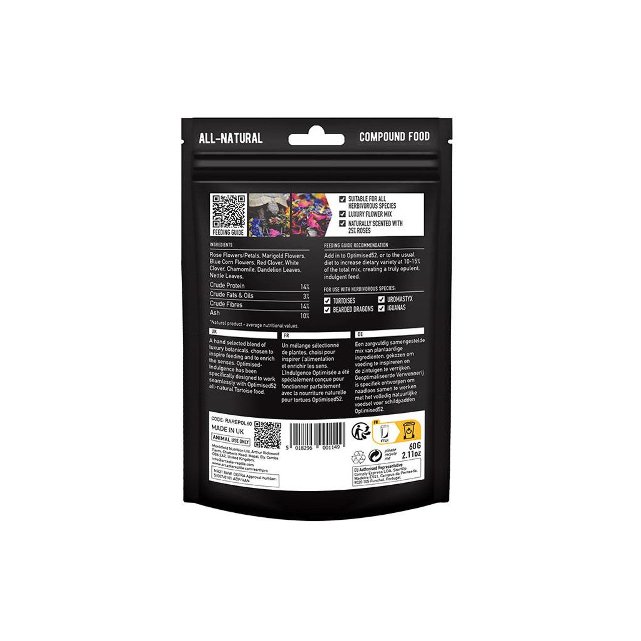 Arcadia Optimised-Indulgence Botanical Blend (60g)