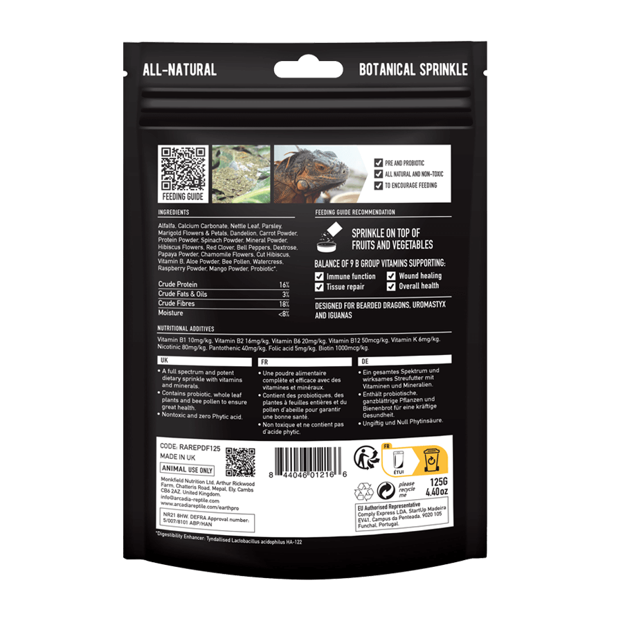 Arcadia EarthPro Dragon Fuel (125g)