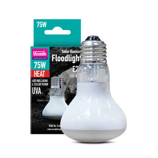 Arcadia Solar Basking Floodlight 75W Heat Bulb