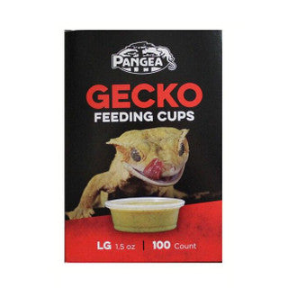 Pangea Large Plastic Feeding Cups Dishes 1.5oz - 100 Cups